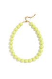 Necklace with large beads