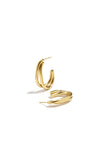 Stainless Steel Hoop Earrings Circle Simple Daily Simple Series Women's jewelry