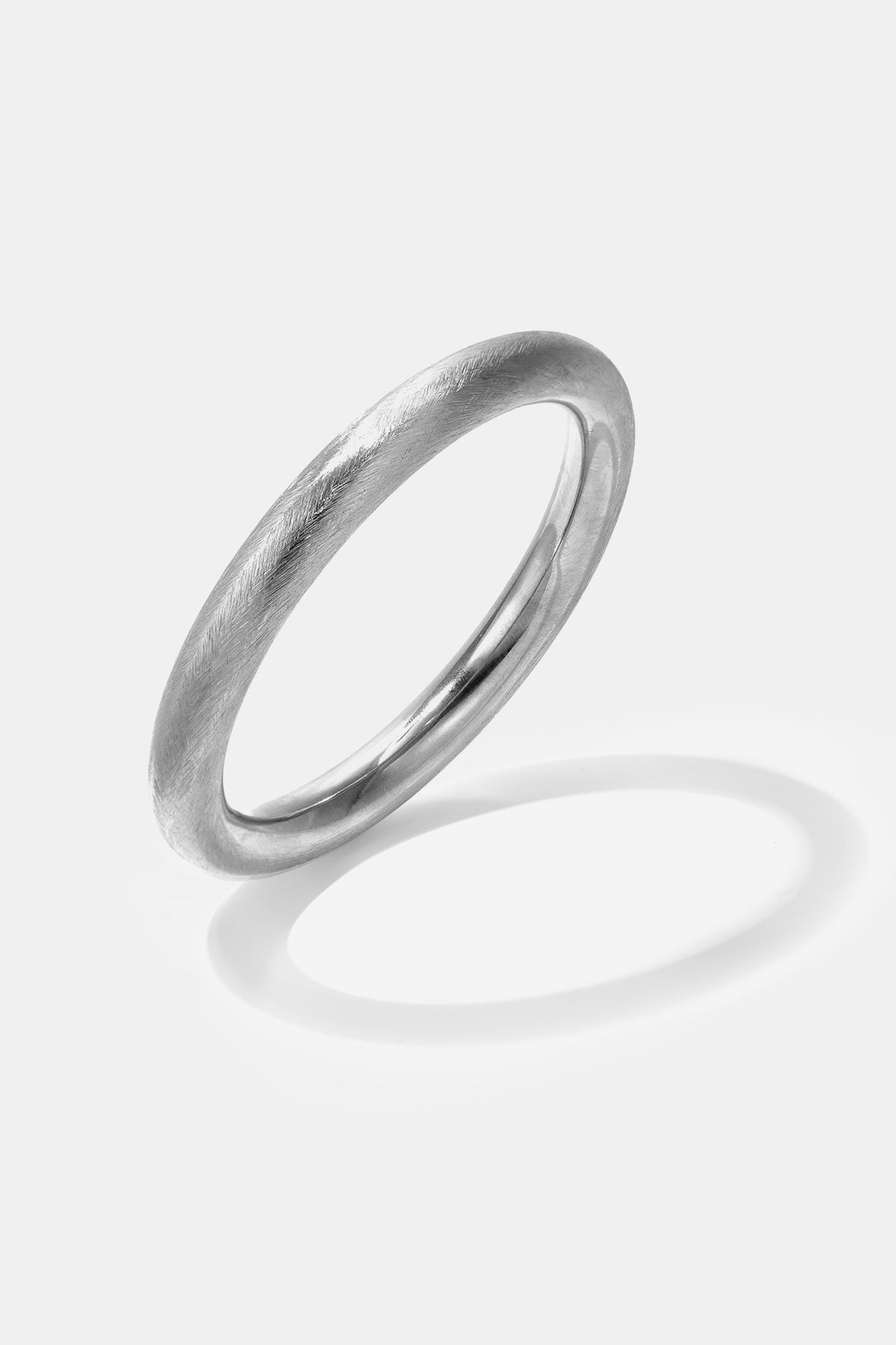 Essential 10 mm Stainless Steel Bangle by ENOTIA