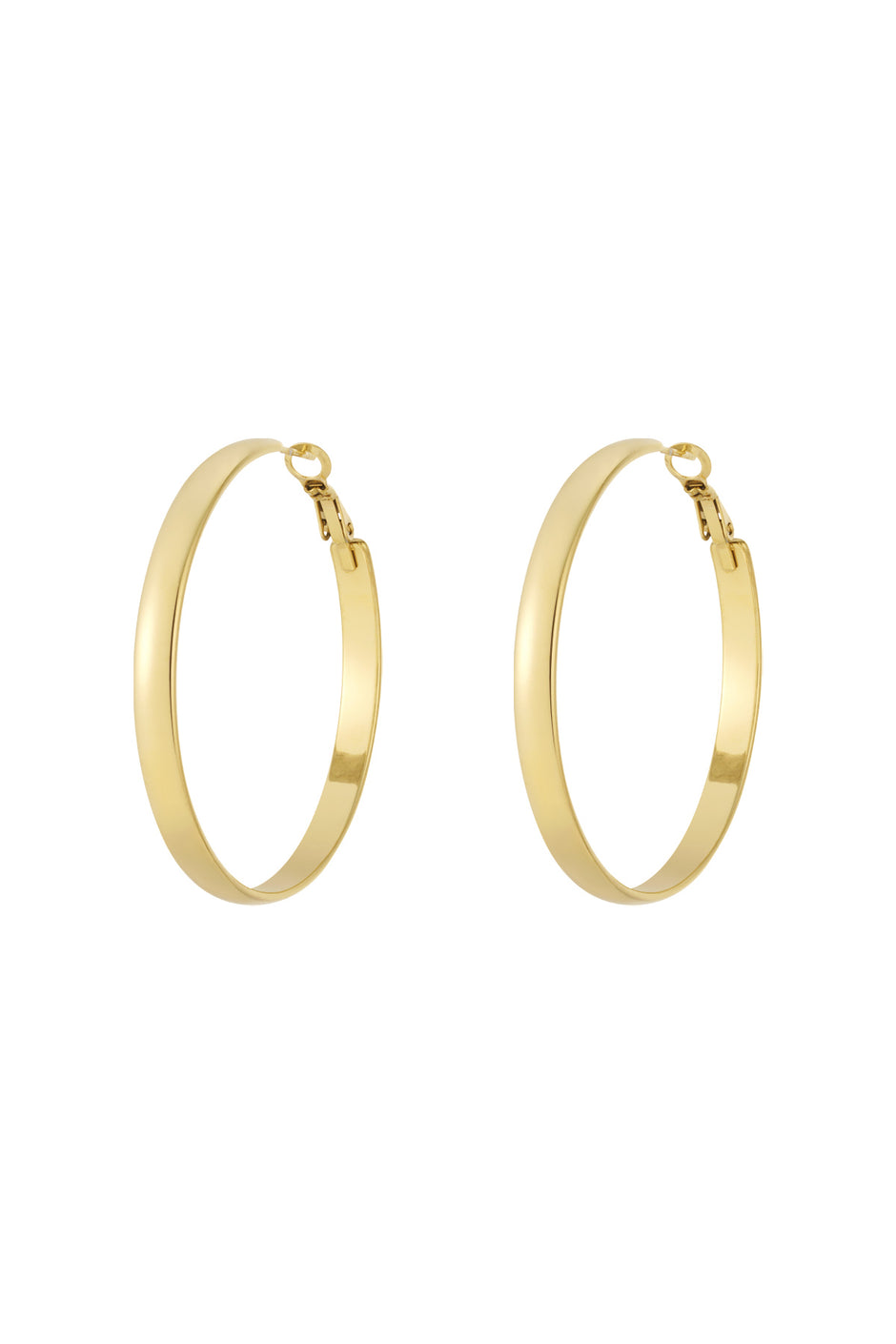 Basic Hoop earrings thick