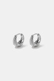 Stainless Steel Hoop Earrings Irregular Shape Simple Daily Simple Series Women's jewelry