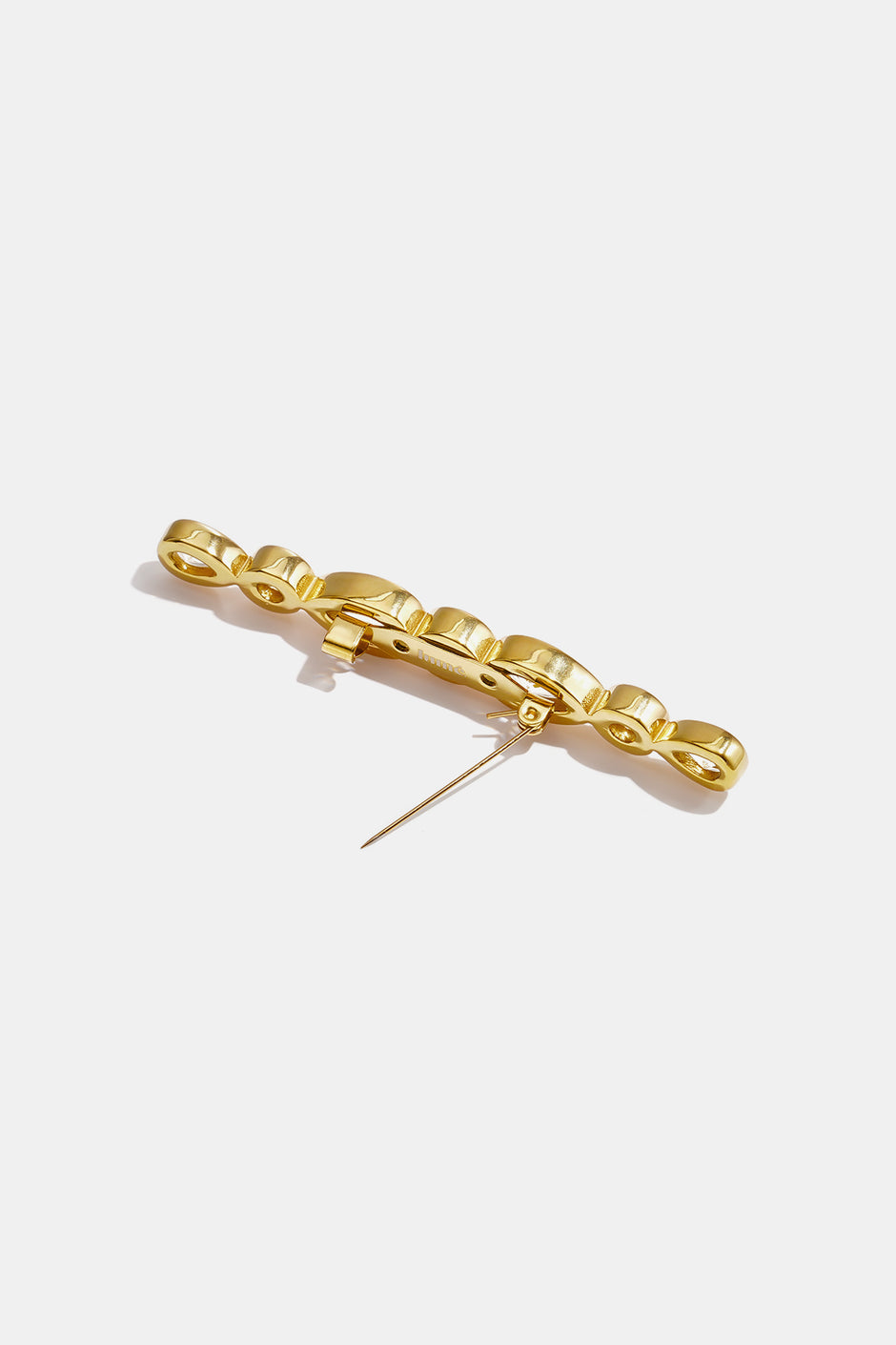 Golden Droplet Crystal Brooch by ENOTIA