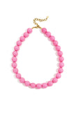 Necklace with large beads