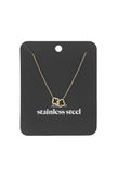 linked luck necklace