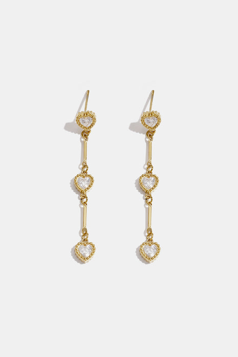 Stainless Steel Dangle Earrings Chain Elegant Gathering/Party Luxurious Series Women's jewelry