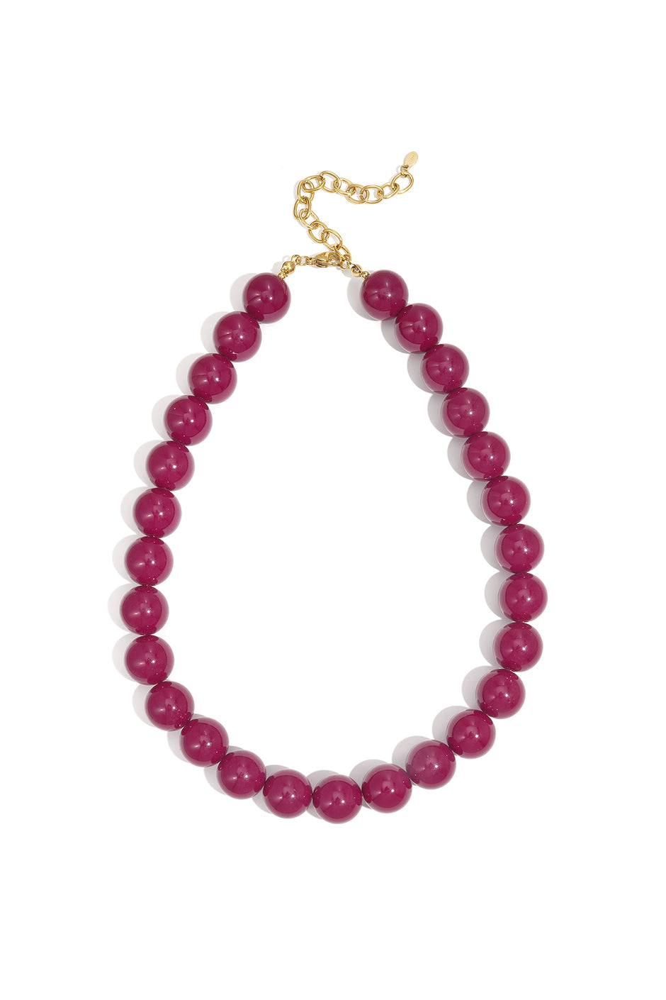 Necklace with large beads