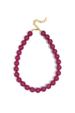 Necklace with large beads