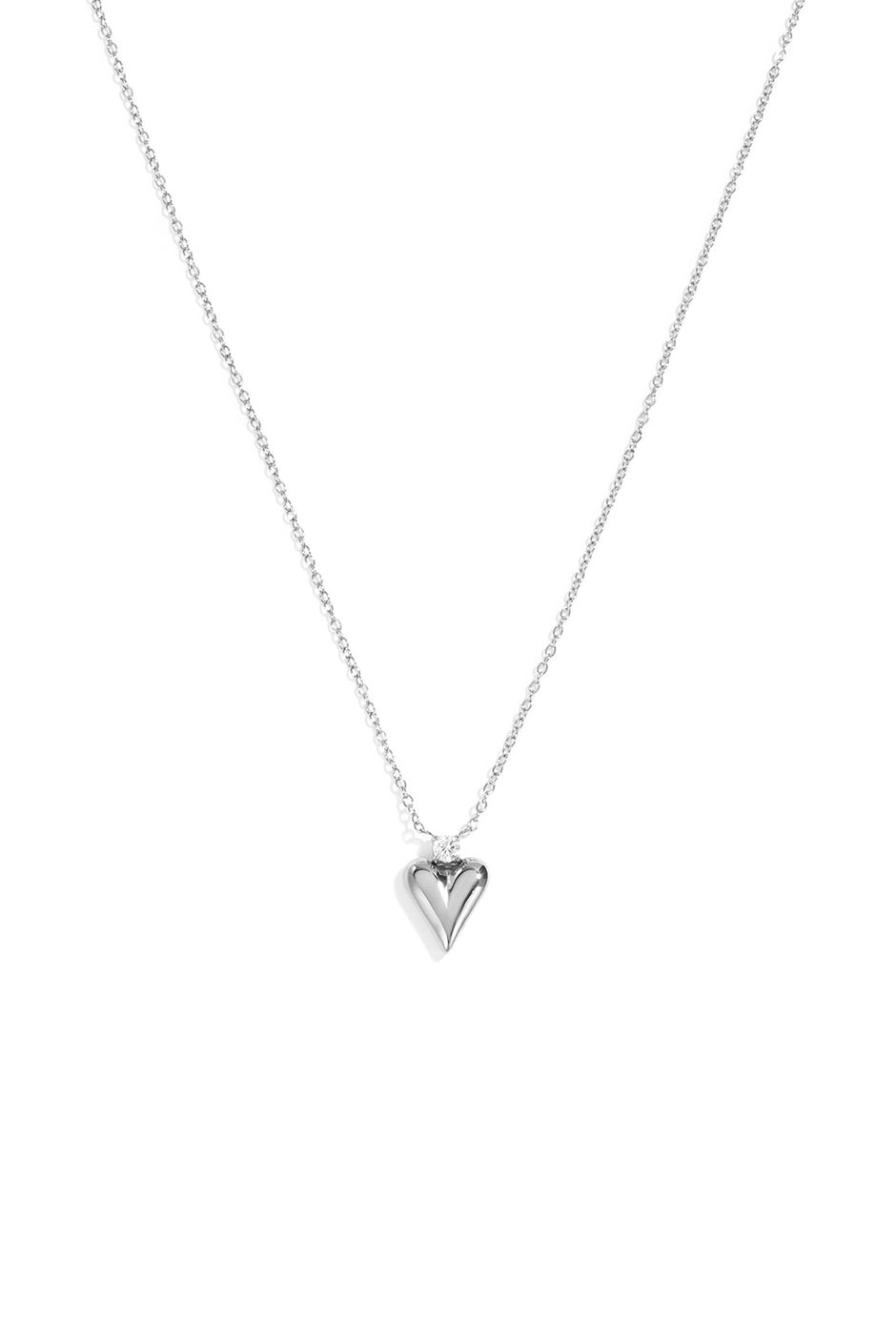 Stainless Steel Pendant necklaces Heart Simple Daily Simple Series Women's jewelry