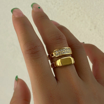 Golden Rhythm Ring