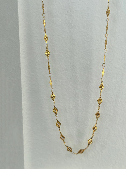 Island Waves: 18k Gold Plated  Body Chain