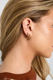 Stainless Steel Hoop Earrings Circle Simple Daily Simple Series Women's jewelry