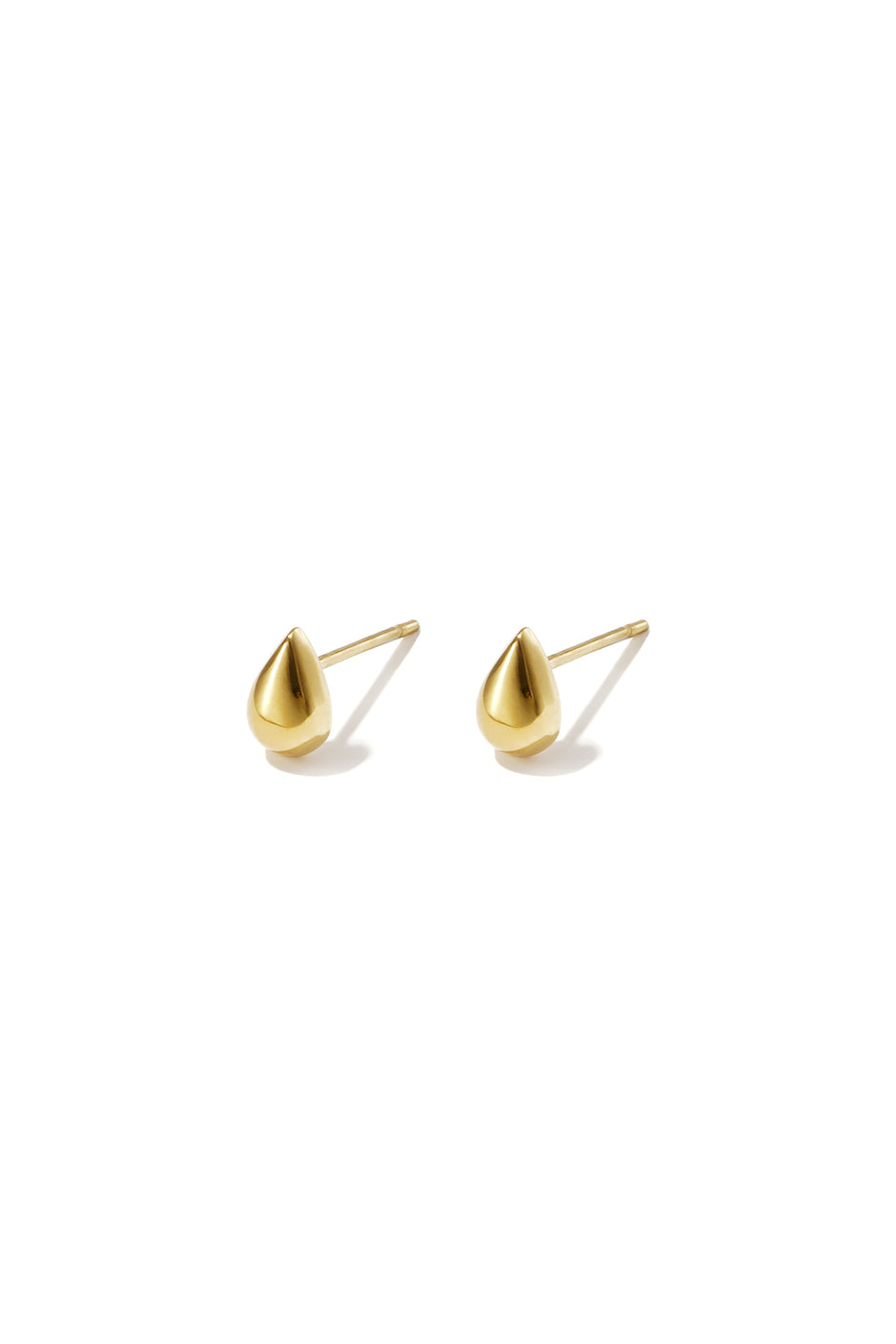 Stainless Steel Stud Earrings Droplet Simple Daily Simple Series Women's jewelry