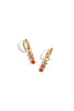 Stainless Steel Drop Earrings Circle Casual Daily Simple Series Women's jewelry