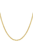 Solid bead necklace-6mm