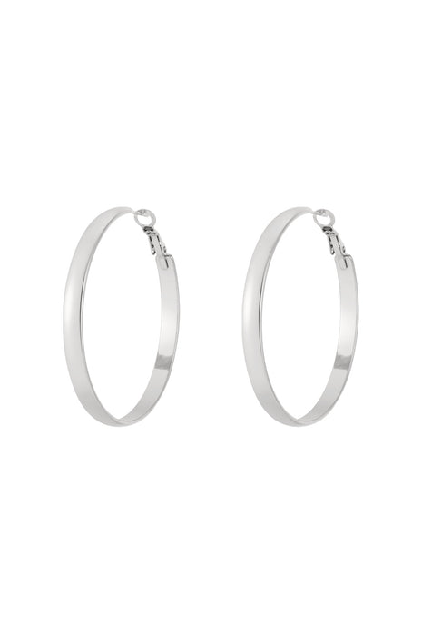 Basic Hoop earrings thick