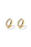 Stainless Steel Hoop Earrings Circle Simple Daily Simple Series Women's jewelry