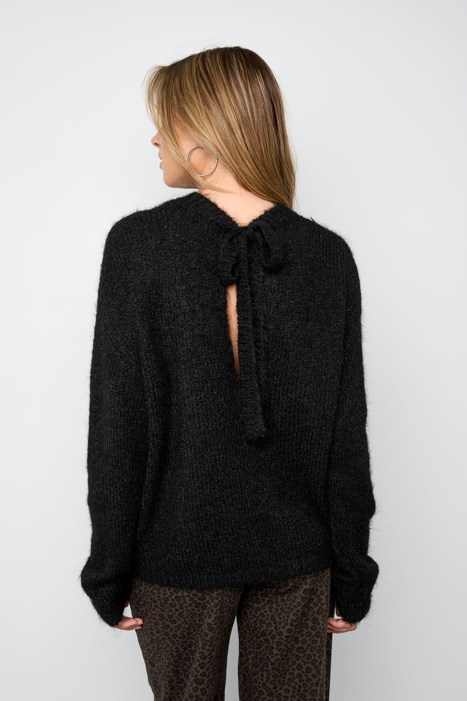 Open Back Sweater