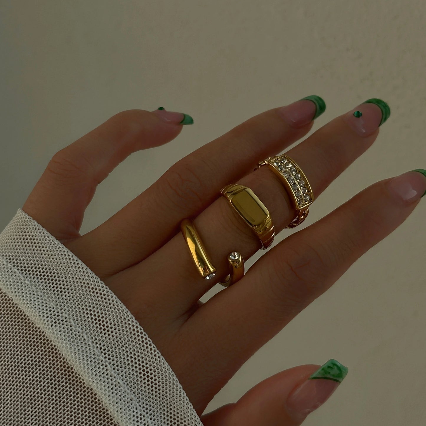 Golden Rhythm Ring