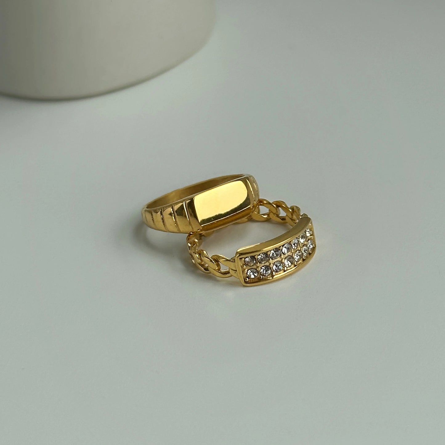 Golden Rhythm Ring