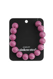 Necklace with large beads