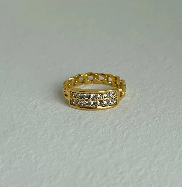 Golden Rhythm Ring