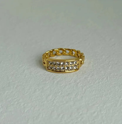 Golden Rhythm Ring