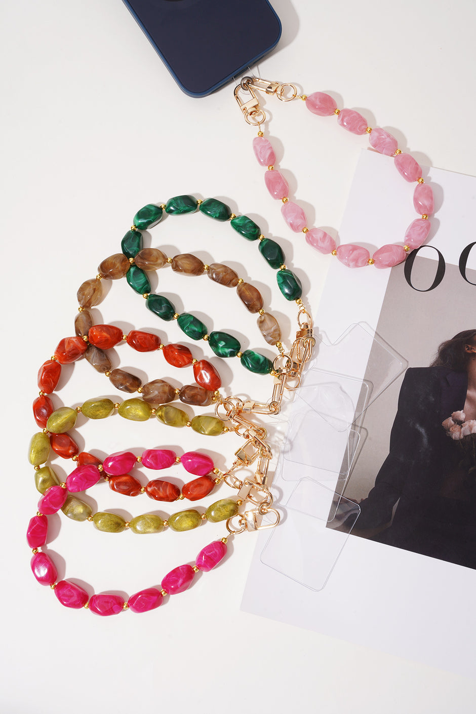 Phone Chain Beads Casual Acrylic Daily Accessories