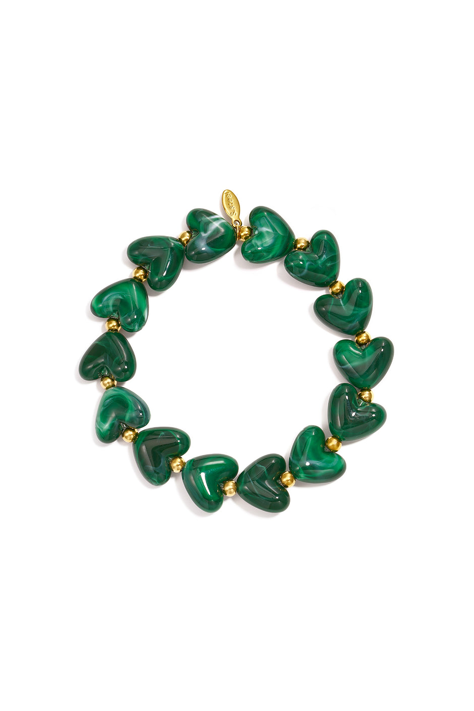 Colour Pop Heart Bead Bracelet