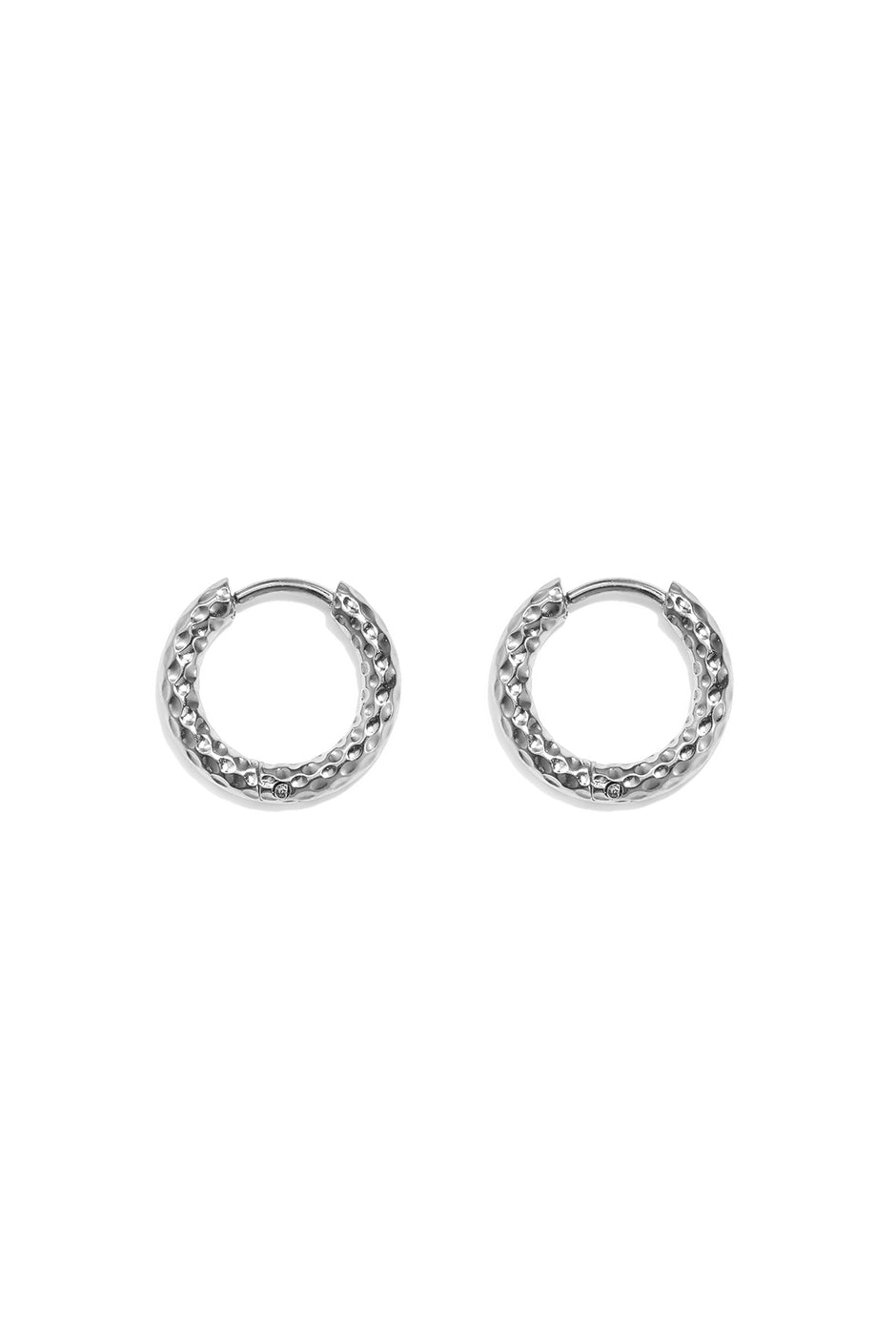 Stainless Steel Hoop Earrings Circle Simple Daily Simple Series Women's jewelry
