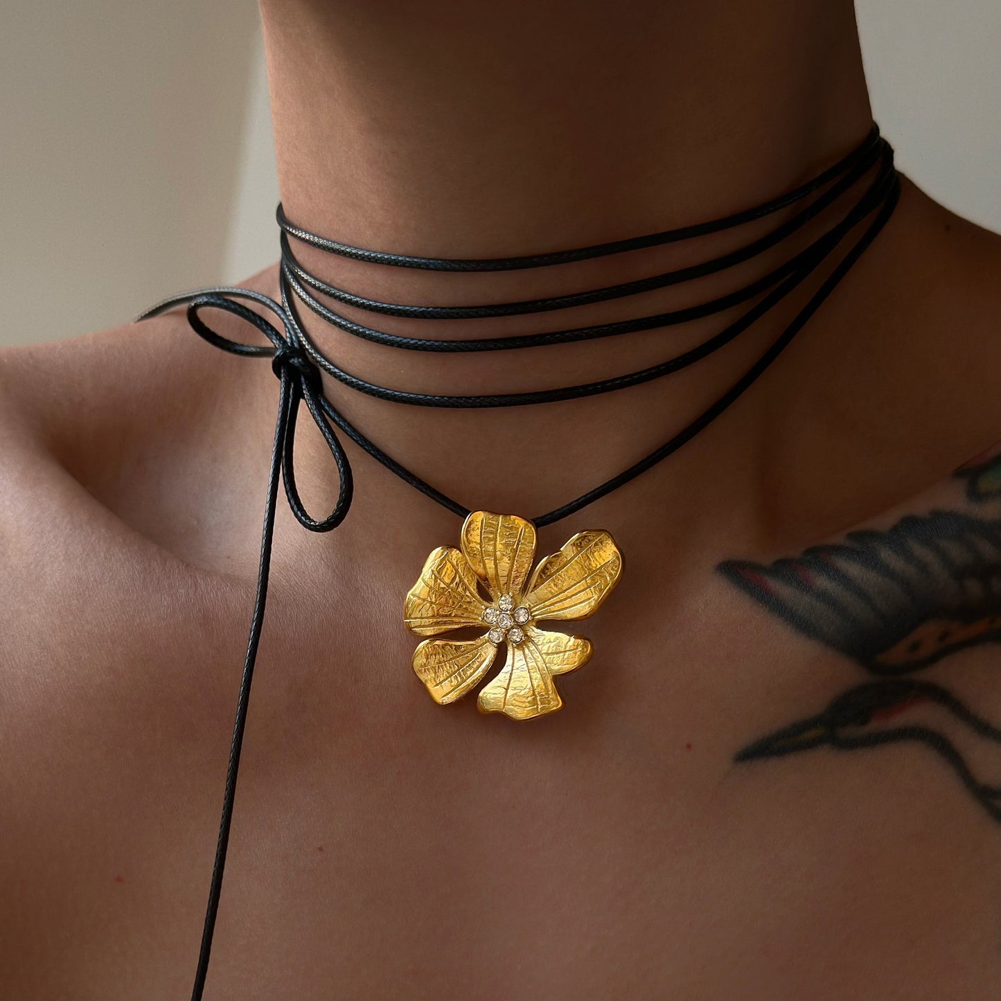 Hibiscus  Necklace