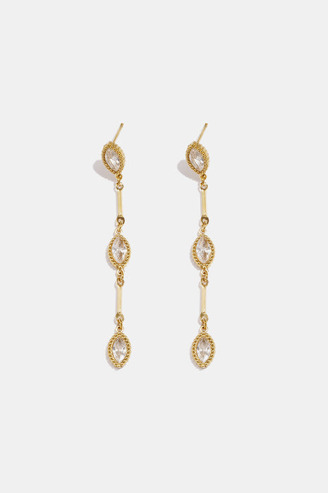 Stainless Steel Dangle Earrings Ellipse Shape Casual Gathering/Party Simple Series Women's jewelry