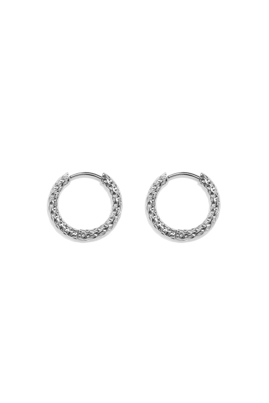 Stainless Steel Hoop Earrings Circle Simple Daily Simple Series Women's jewelry