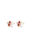 Stainless Steel Stud Earrings Heart Simple Daily Simple Series Women's jewelry