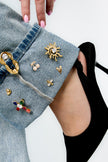 Brooches Sun Simple Stainless Steel Daily Accessories