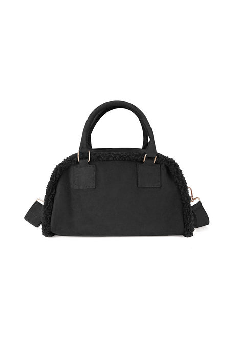 Teddy Patchwork Shoulder Bag ENOTIA EDIT