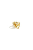 Brooches Heart Simple Stainless Steel Daily Accessories
