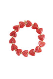 Colour Pop Heart Bead Bracelet statement colour