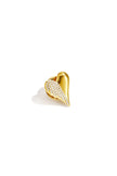 Brooches Heart Simple Stainless Steel Daily Accessories