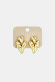 Stacked Heart Drop Earrings by ENOTIA
