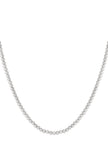 Solid bead necklace-6mm