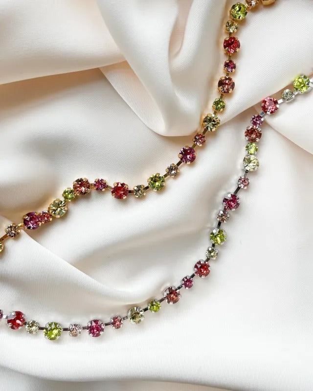 Calanthe Tropicana Crystal Necklace