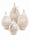 Handmade Ceramic Lantern Sculpture – Stoneware Collection