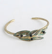 Oliana Olive Branch Sculptural Cuff Bracelet