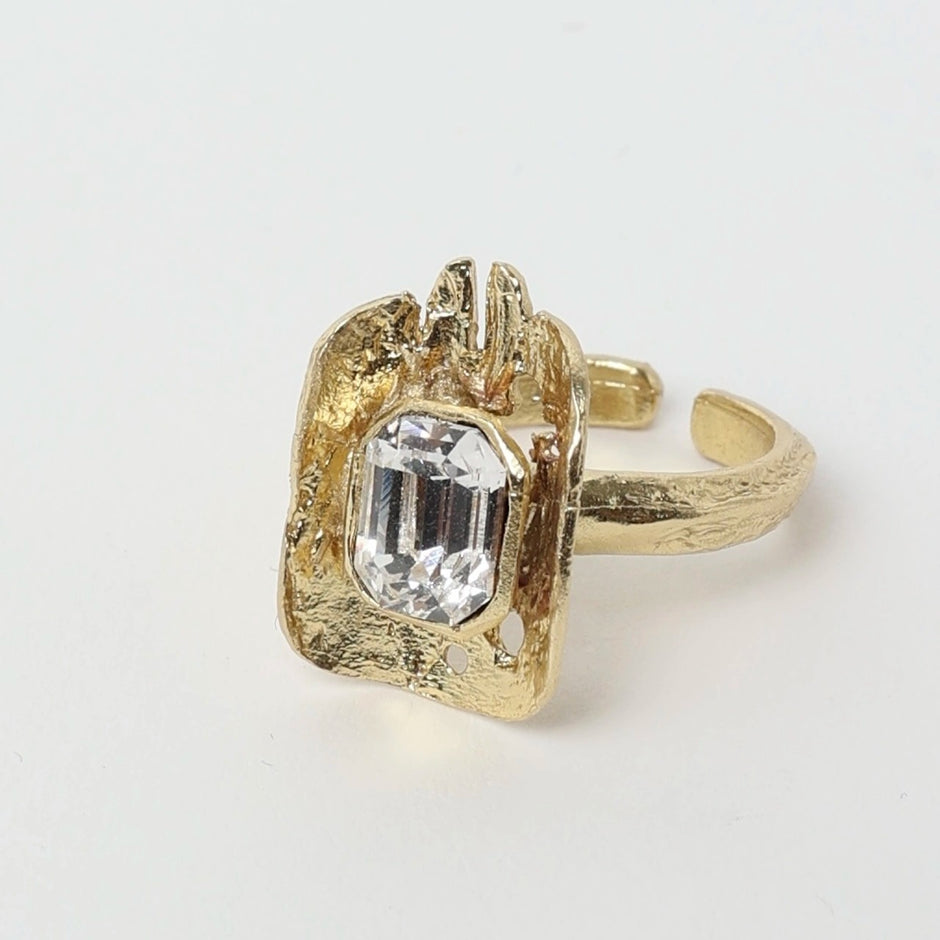 Aurora Simple Sculptural Ring