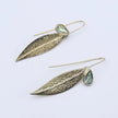 Leaf Drop Sculptural Earrings