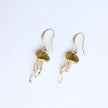 Jellyfish Sculptural Enamel Drop Earrings