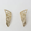 Finn Architectural Net Sculptural Stud Earrings