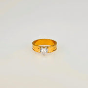 Golden Heart Ring