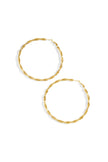 Twisted Hoop Earrings