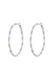 Twisted Hoop Earrings